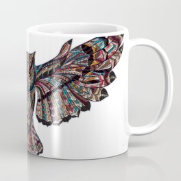 Owl Metallizer Art Coffee Mug