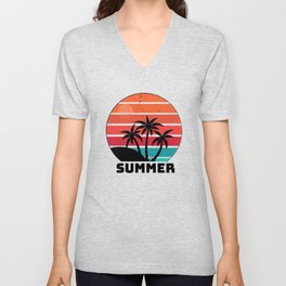 Summer V Neck T Shirt