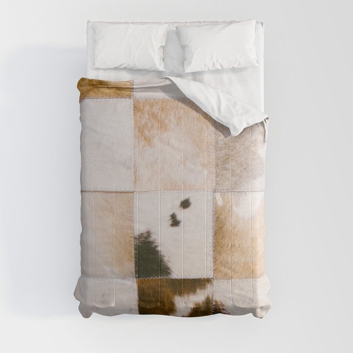 Cattle Cowhide Patchwork [i.2021] Comforter