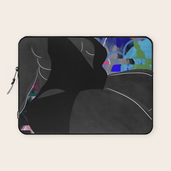 Plus Size Beach Beauty Abstract Laptop Sleeve