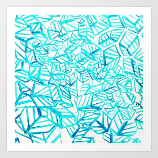 THE WINTER IS COMING Art Print