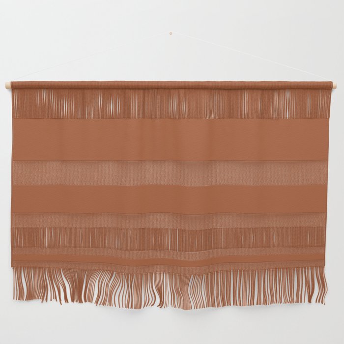 Clay Solid Deep Rich Rust Terracotta Colour Wall Hanging