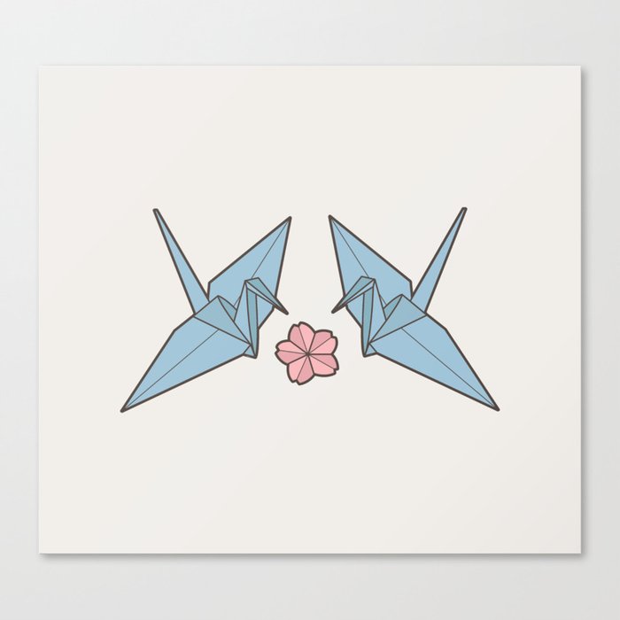 Paper Crane Romance Leinwanddruck Paper Crane Romance Leinwanddruck
