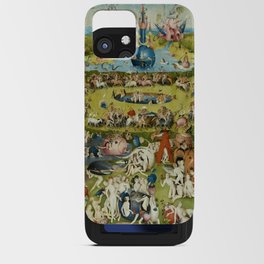 The Garden of Earthly Delights iPhone Card Case