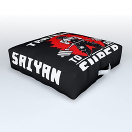 Training to go Super Saiyan Outdoor Floor Cushion