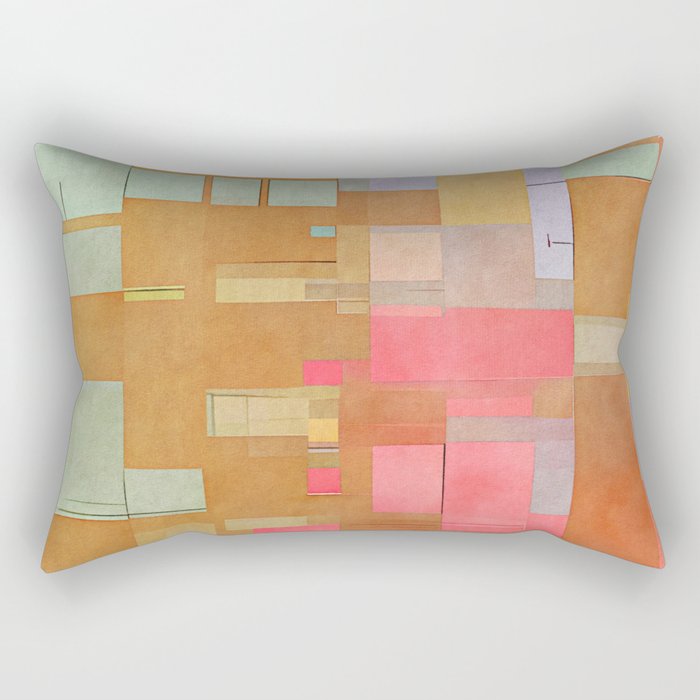 Abstract Geometry 03 Rectangular Pillow