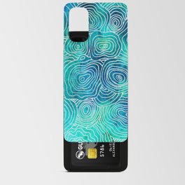 Topo Circle pattern v1 Android Card Case