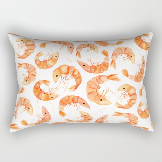 Shrimp Rectangular Pillow