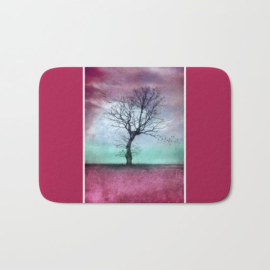ATMOSPHERIC TREE - Winter Sun Bath Mat
