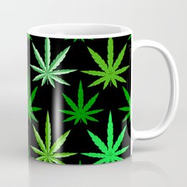 Marijuana Green Weed Coffee Mug