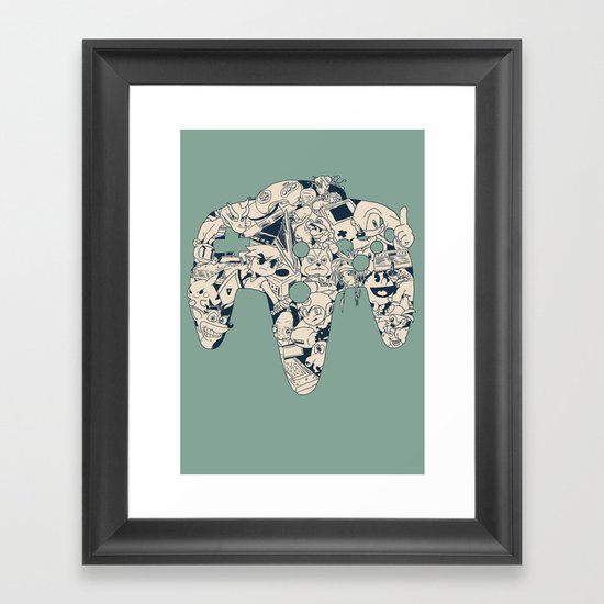 Grown Up Framed Art Print