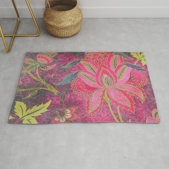 Jacobean Gold Leaf Rug by durineberhart | Society6 It is also used for master stash units.