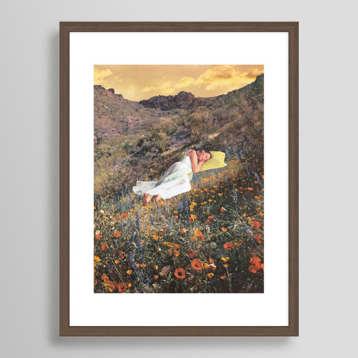 WILDFLOWERS by Beth Hoeckel Framed Art Print