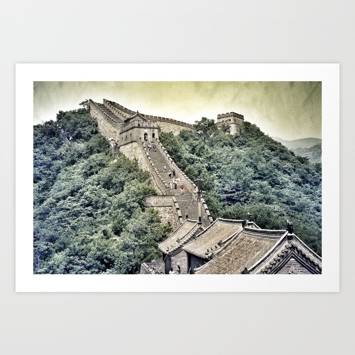 Great Wall Of China Art Print