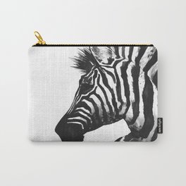 Zebra head - watercolor art Carry-All Pouch