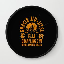 Jiu Jitsu Wall Clocks For Any Decor Style Society6