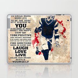 America Football Today Is A Good Day To Happy Laptop Skin