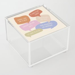 Mental Health Acrylic Box