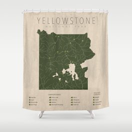 Yellowstone Shower Curtain