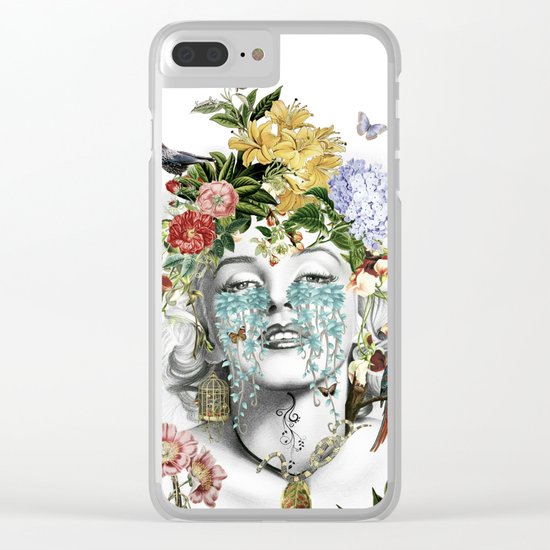 Vanitas Marilyn Clear iPhone Case
