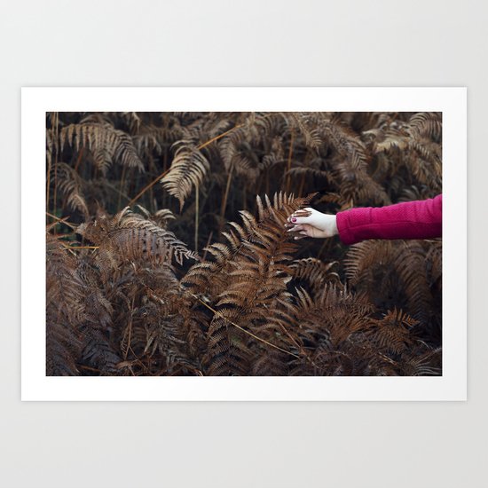 Autumn feel Art Print