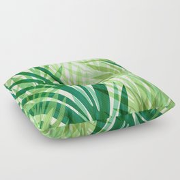 Bali Forest / Abstract Tropical Series Floor Pillow