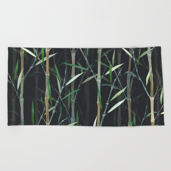 Bamboo Forest Beach Towel