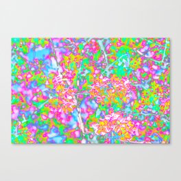 Floral Pop of Color Canvas Print