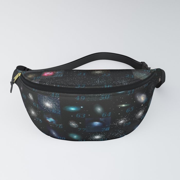 Galaxy Collage Messier 1- 110 Fanny Pack