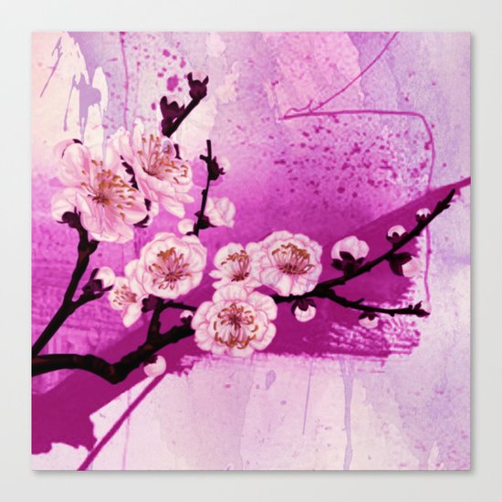 fleur de pommier Canvas Print