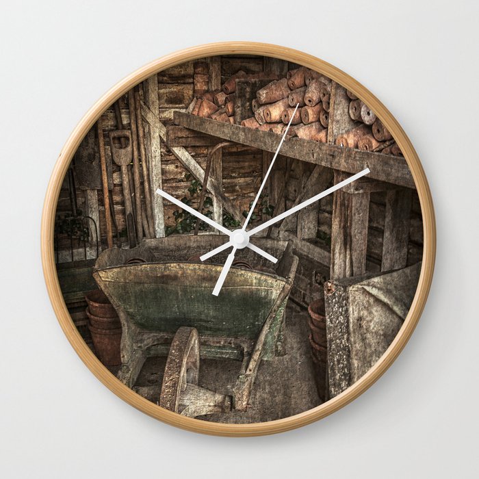 The Garden Shed Wall Clock