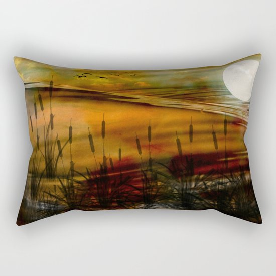 Aura Of Tranquillity Rectangular Pillow