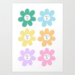 Flower Power by Kim McGregor Art Print