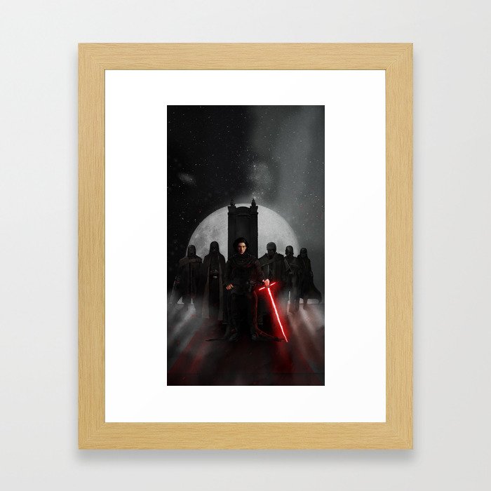 Supreme Leader And His Knights Framed Art Print