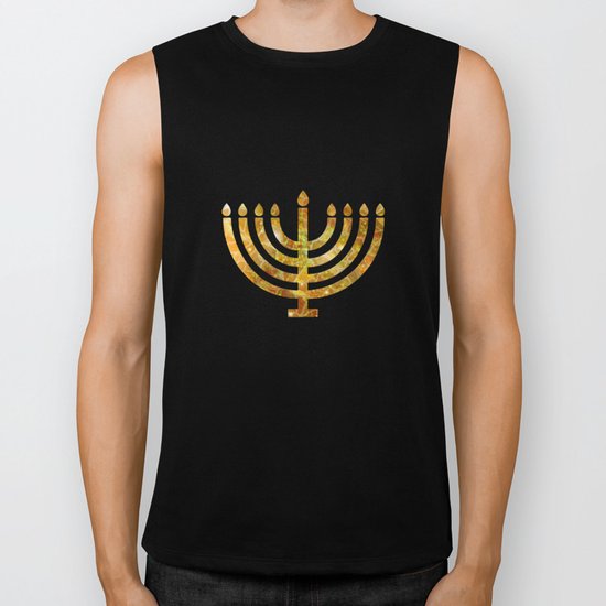 Hanukkah, the Festival of Lights Biker Tank
