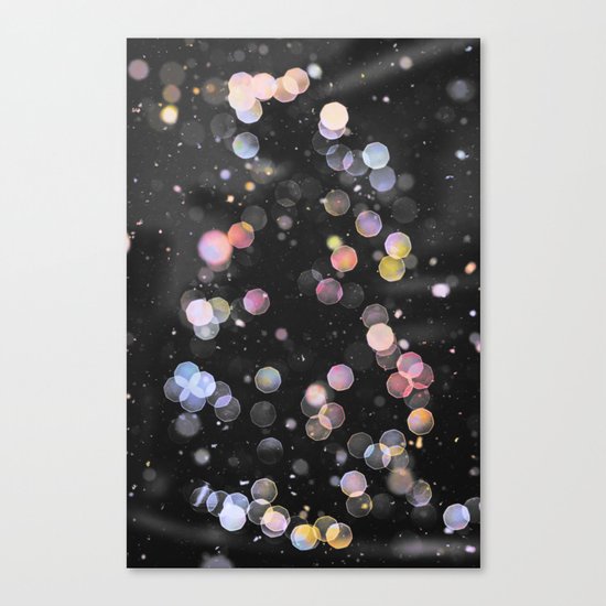 Tannenbaum Bokeh Canvas Print