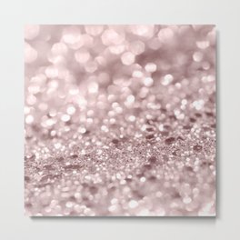 Sparkling Rose Gold Blush Glitter #1 (Faux Glitter) #shiny #decor #art #society6 Metal Print | Bokeh, Pattern, Sparkling, Bokeh Glam, Abstract, Girlsroom, Mermaidians, Digital, Ombre, Photo 