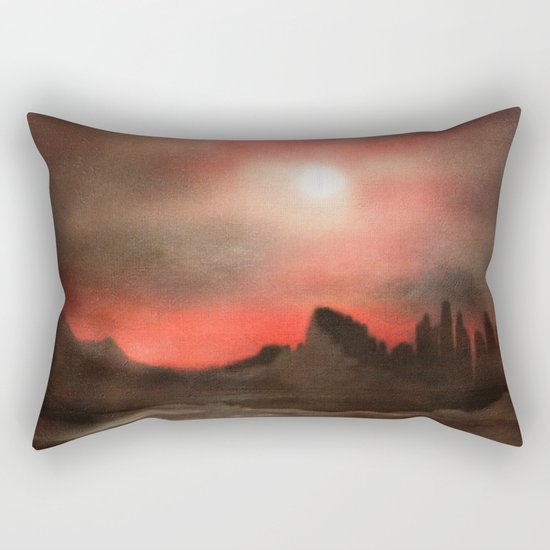Passion in the sky Rectangular Pillow