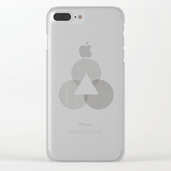Absence Clear iPhone Case