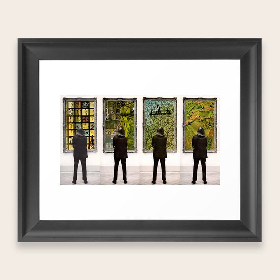 Frames Framed Art Print