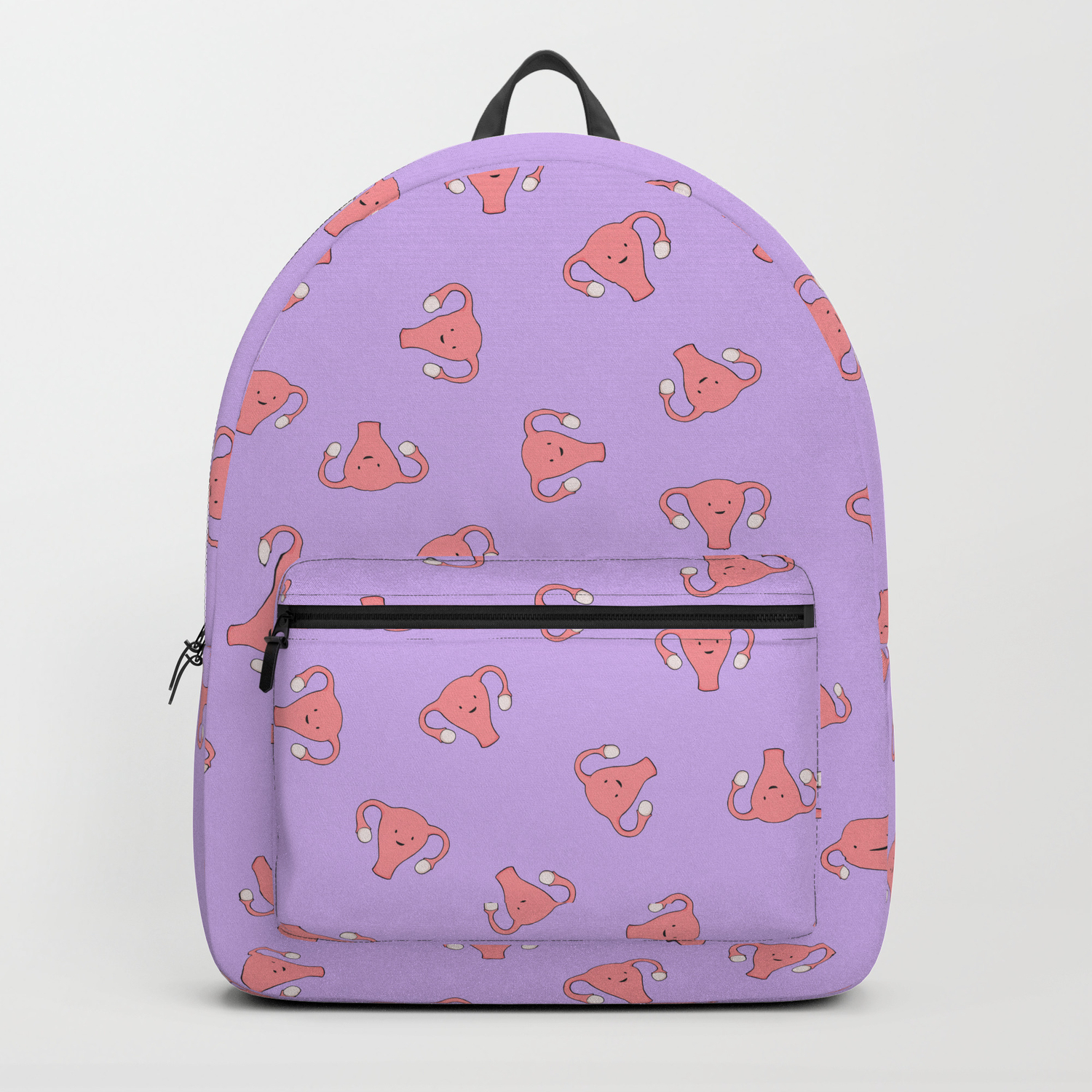 purple small backpack
