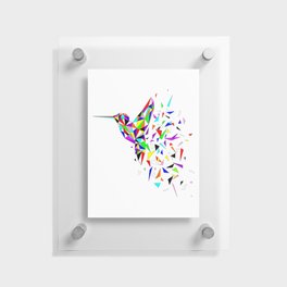 Geometric Colibri Floating Acrylic Print