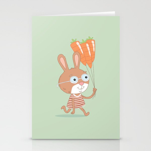 Happy Bunny Stationery Cards