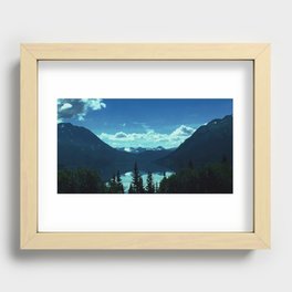 Photo of Alaska Mountains Recessed Framed Print