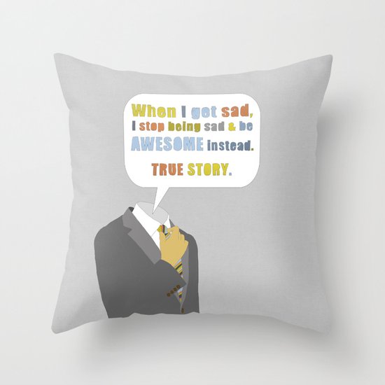 LEGEN____waitforit____DARY Throw Pillow