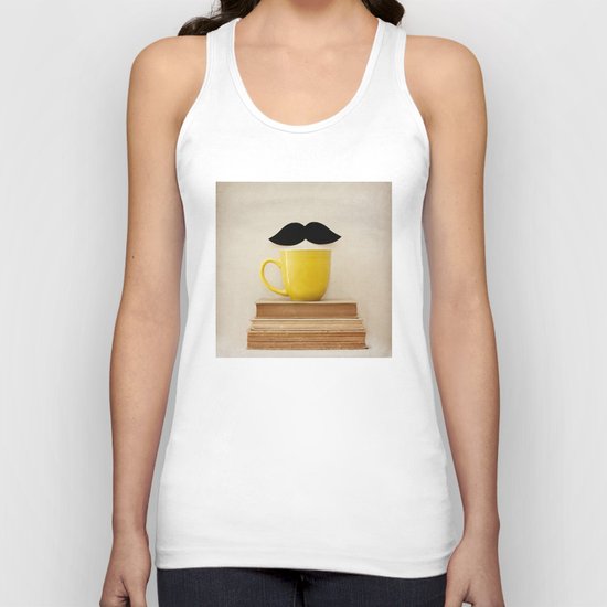 Mr. Stache Unisex Tank Top