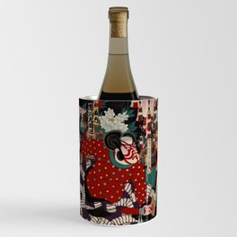 Kabuki Samurai Warriors Wine Chiller