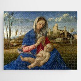 Giovanni Bellini "Madonna del Prato (Madonna of the Meadow)" Jigsaw Puzzle
