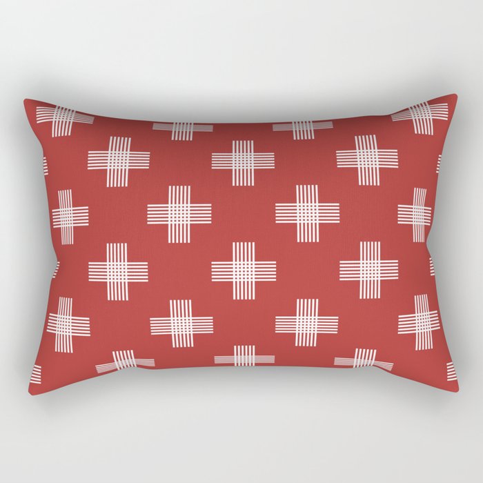 Simple tribal pattern 4 Rectangular Pillow