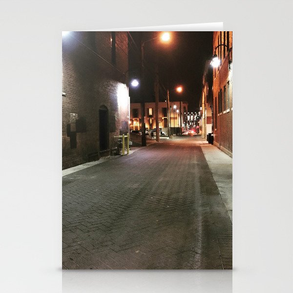 Downtown Alley Stationery Cards